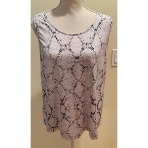 Varley Python Printed Sleeveless Top